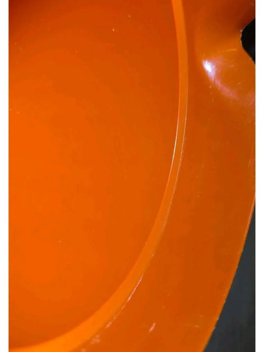 Tupperware Vintage Orange Pitcher With Lid & Spout 2 Quart Made In USA Durable